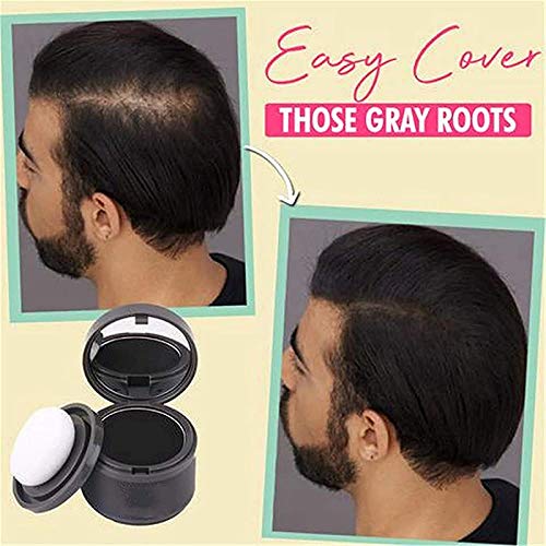 Volume Max Waterproof Hair Shading Powder - Hairline Shadow & Filler for Thinning Hair | Magical Fluffy Hair Powder (B+C+D) | Instant Coverage for Bald Spots & Scalp Concealer | Perfect for Daily Use, Special Occasions & Hair Styling