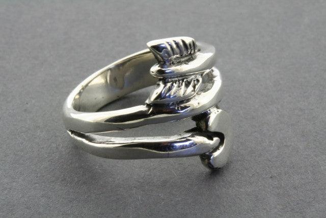 Sterling Silver Arrow Ring for Women - Elegant Jewelry Gift for Birthday, Anniversary & Everyday Wear