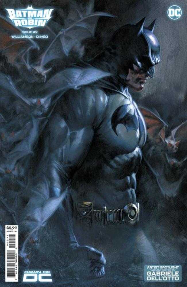 Batman And Robin #2 Cover D Gabriele Dell Otto Artist Spotlight Card Stock Variant - Limited Edition Comic Book for Collectors, Perfect for DC Fans & Comic Enthusiasts - Great for Display, Gifts, and Comic Conventions