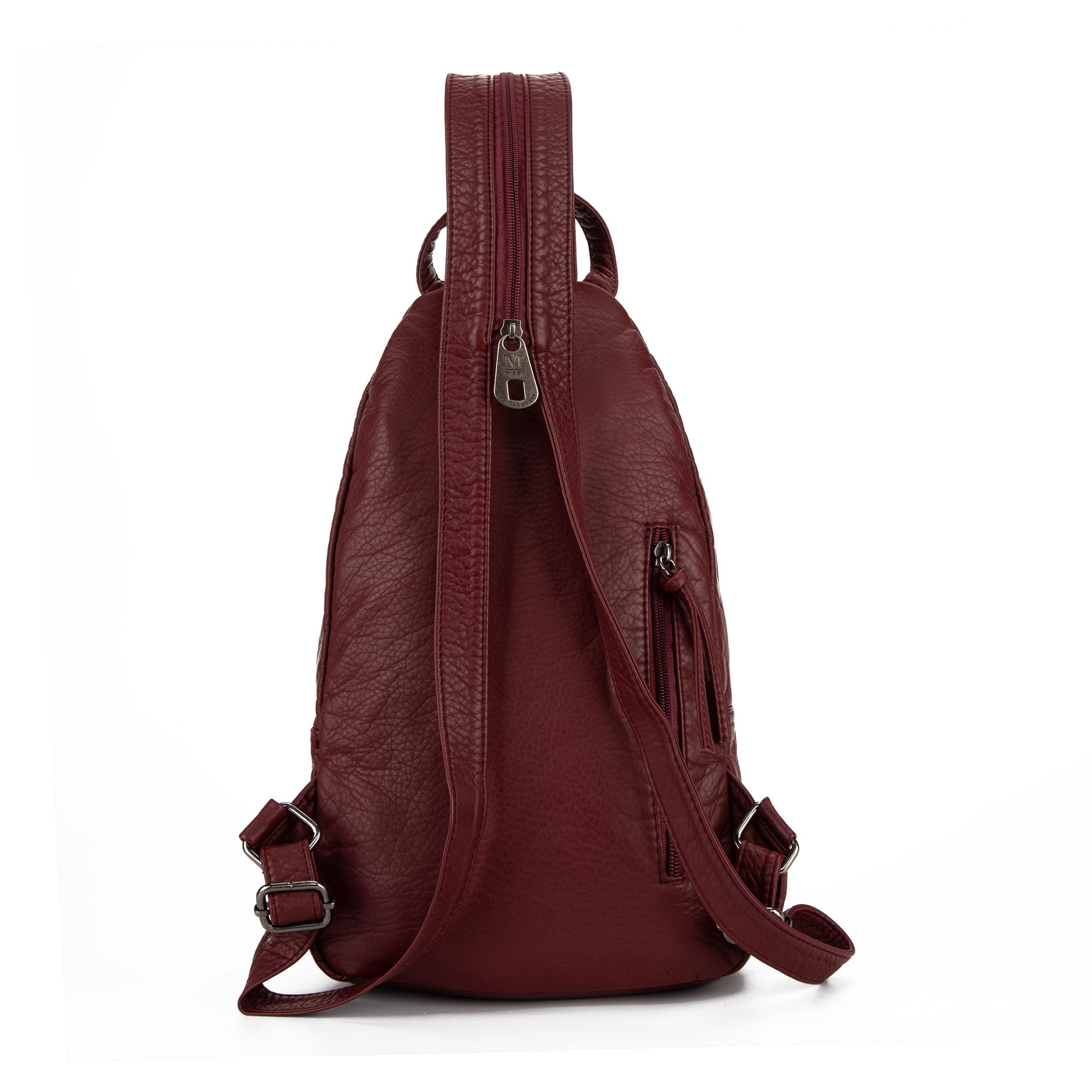 Montana West Women's Convertible Backpack - Vegan Leather Sling Bag with Adjustable Strap, Vintage Shoulder Purse for Daily Use, Travel & Work