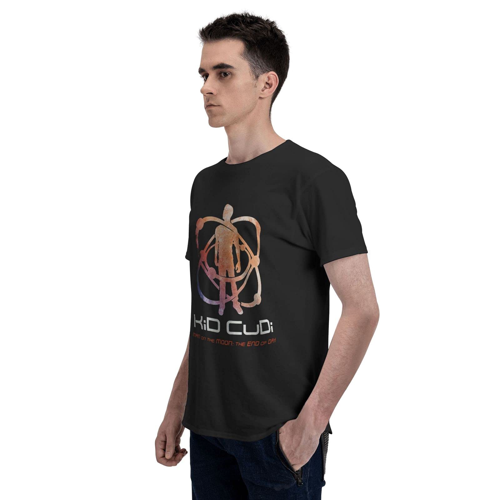 Custom Men's Round Neck Short-Sleeve T-Shirts - Breathable Cotton Casual Tees for Everyday Wear, Gym & Outdoor Activities