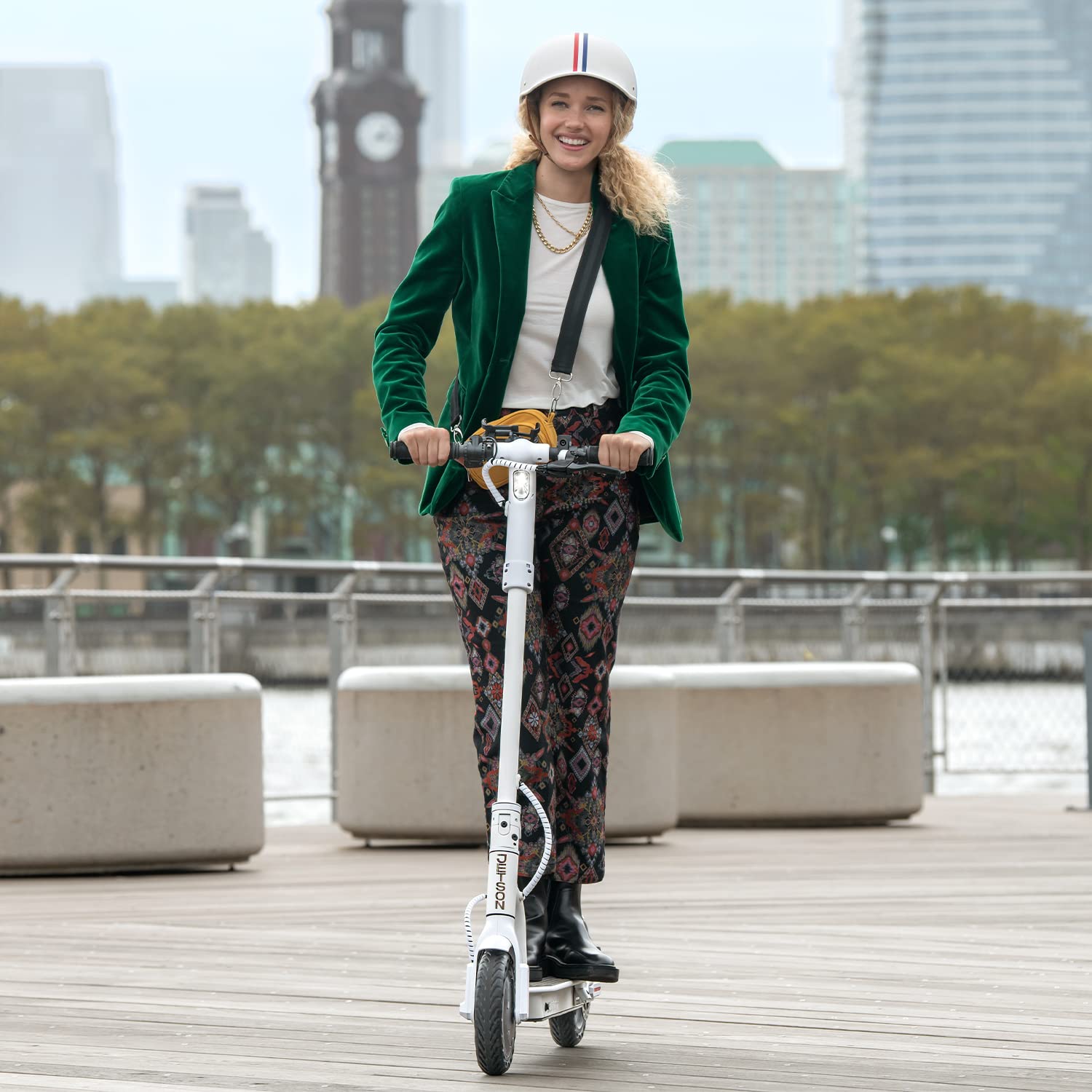 Jetson Eris Foldable Electric Scooter for Adults - 15MPH, 12 Mile Range, LCD Display & Phone Mount | Perfect for Commuting, Campus Travel & Urban Exploration