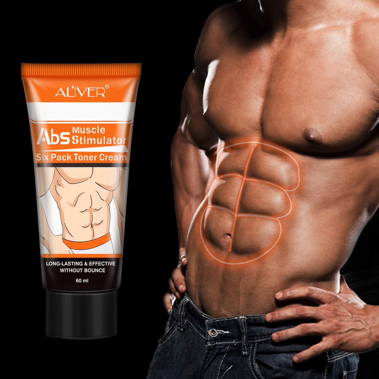 Hot Abdominal Cream (2 Pack) - Anti Cellulite & Fat Burning Body Cream for Muscle Strengthening | Post-Workout Recovery & Weight Loss Support