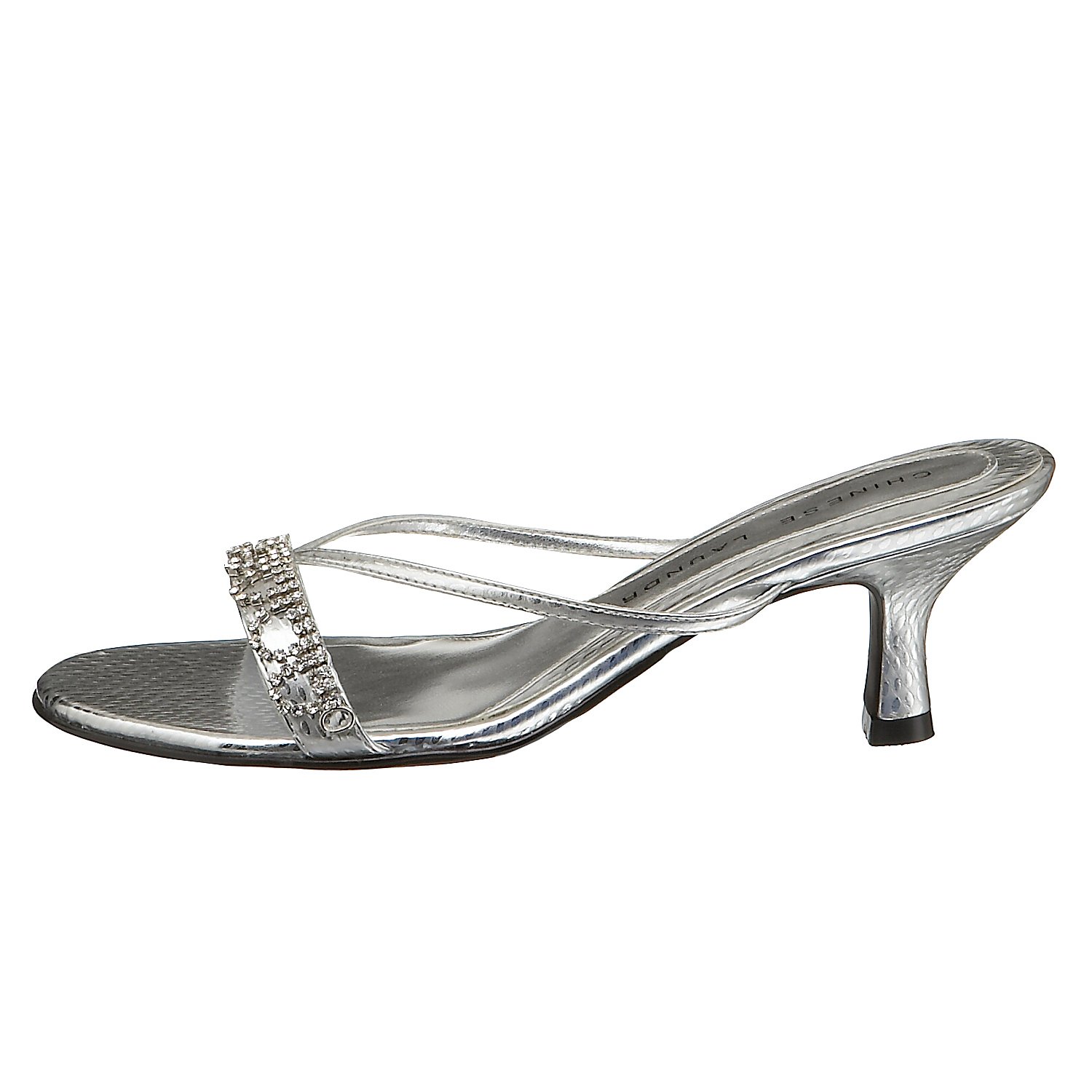 Chinese Laundry Women's Jello Low Heel Slide Sandals - Comfortable Summer Casual Shoes for Beach, Pool, and Vacation Wear
