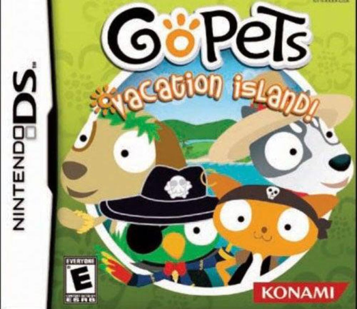 Go Pets: Vacation Island - Fun Virtual Pet Game for Nintendo DS - Perfect for Kids & Family Entertainment on the Go