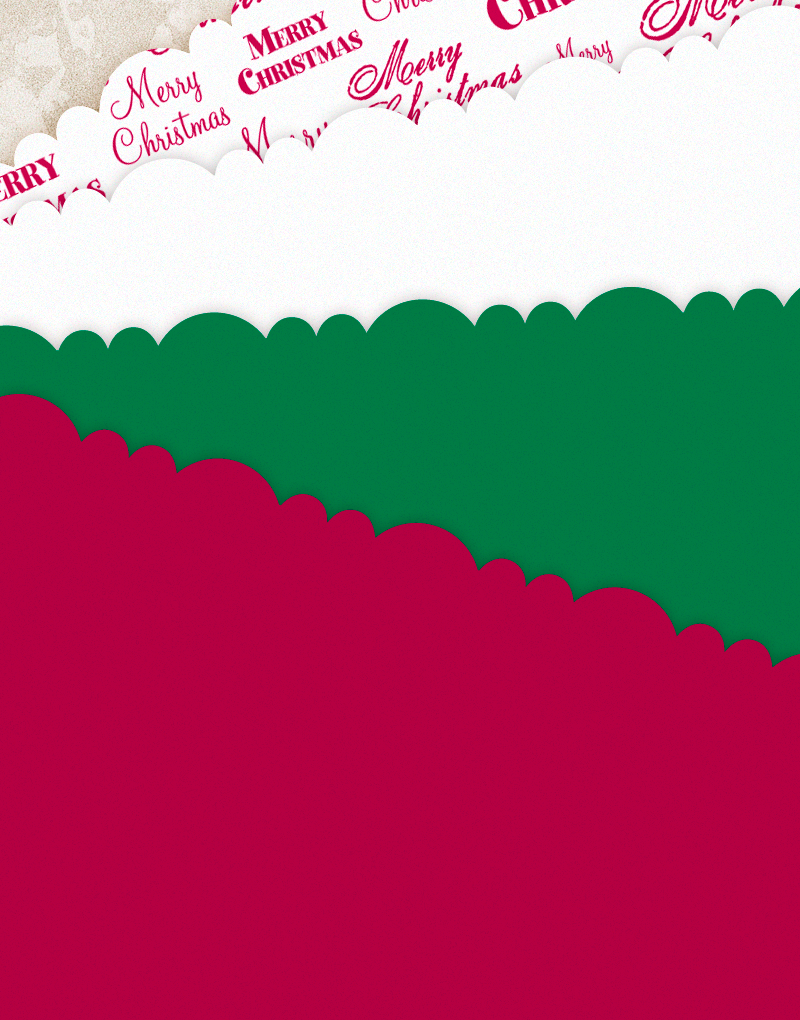 Festive Christmas Scalloped Tissue Paper - Decorative Holiday Gift Wrapping & Craft Supplies for DIY Projects, Party Decorations, and Seasonal Home Decor
