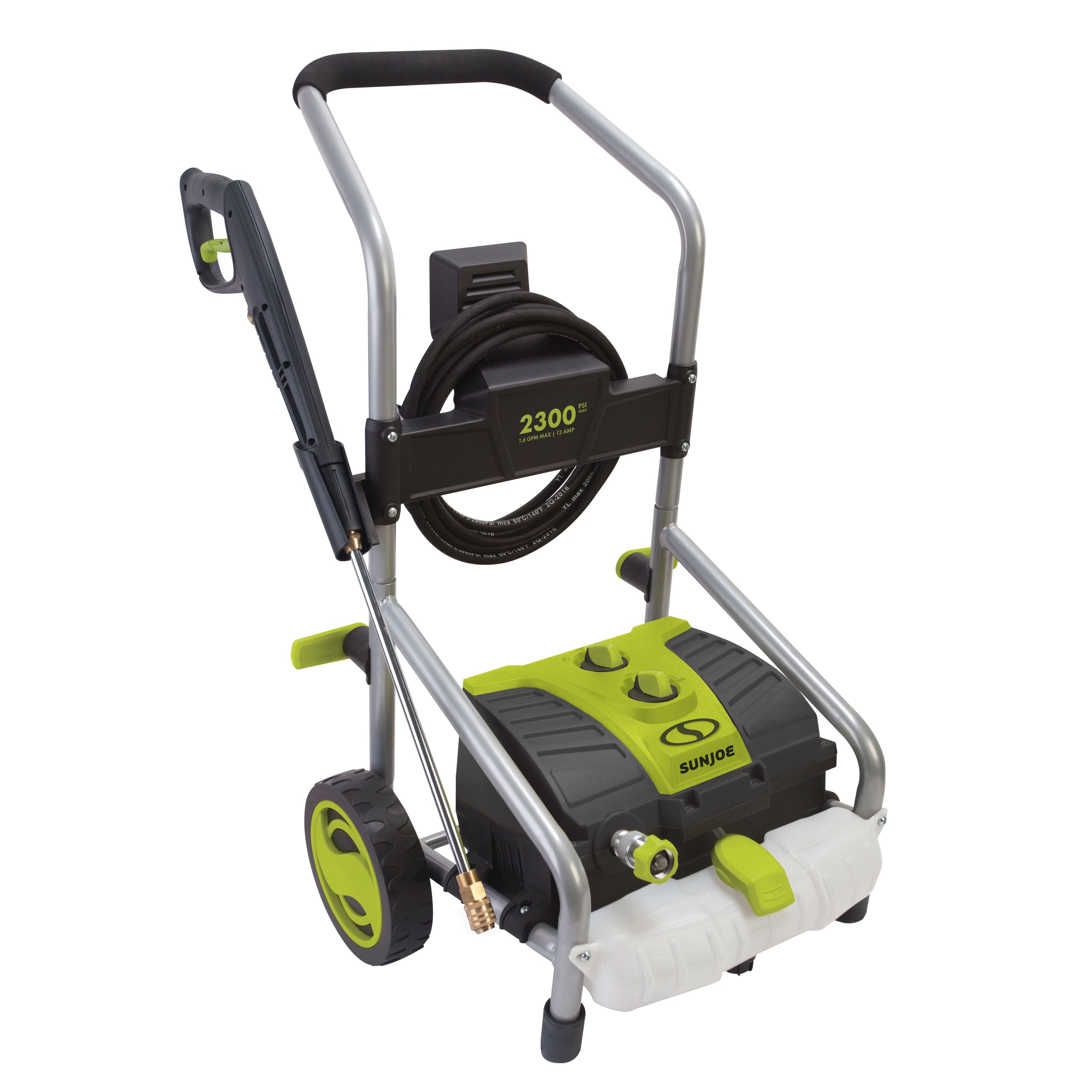 Sun Joe SPX4004 MAX Electric Pressure Washer with Pressure Select Technology & Onboard Detergent Tank - Perfect for Home Cleaning, Car Washing, and Outdoor Maintenance