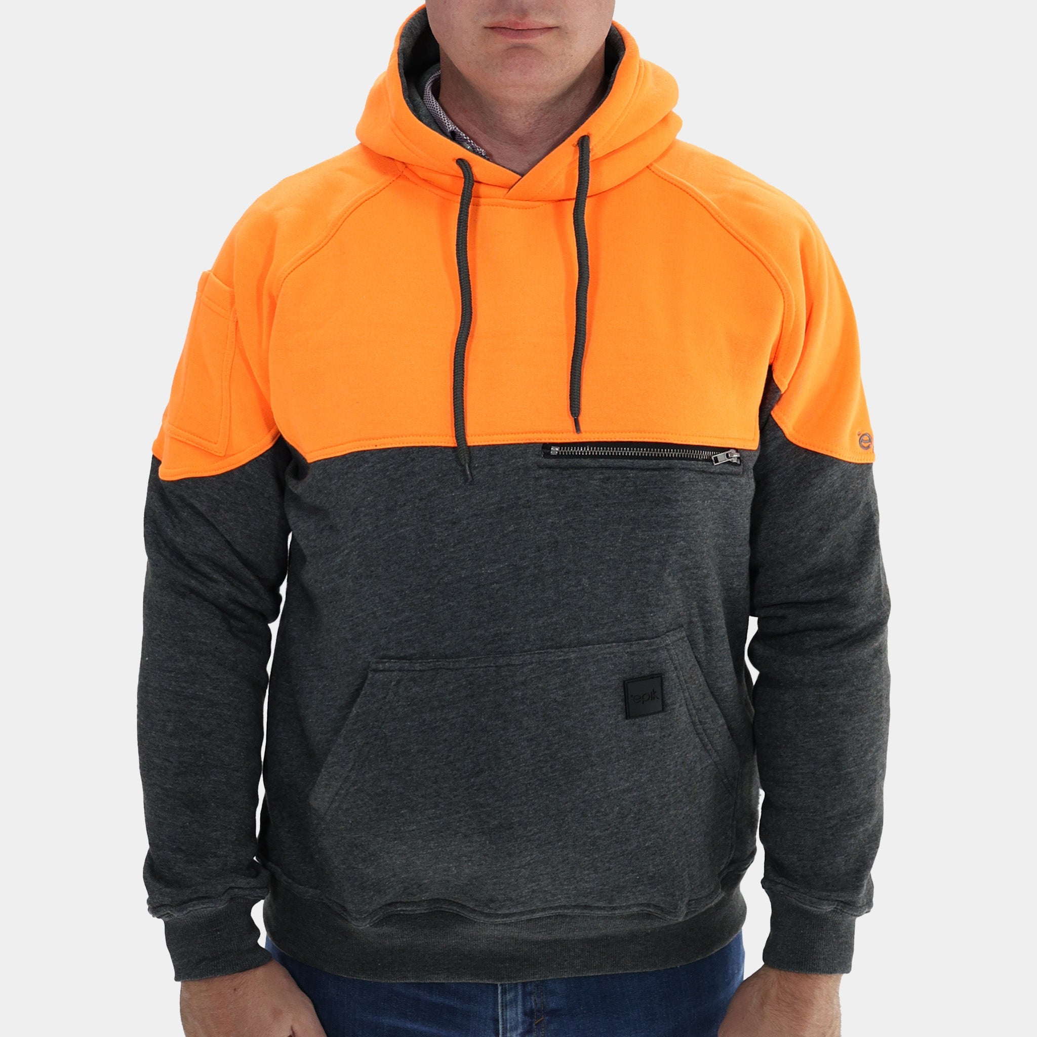 Peak Performance Hoodie for Men & Women - Soft & Comfortable Orange Pullover for Outdoor Activities, Hiking & Casual Wear