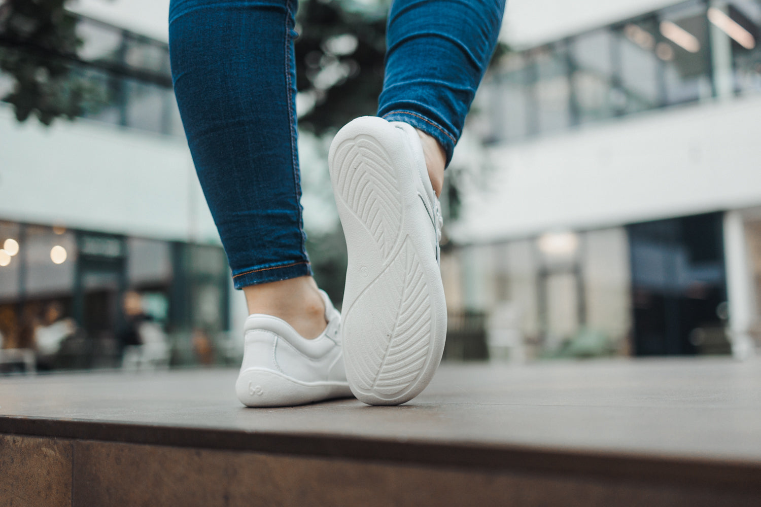 Barefoot Sneakers for Women - Be Lenka Champ 3.0 Minimalist White Running Shoes | Lightweight & Flexible for Gym, Yoga & Everyday Wear