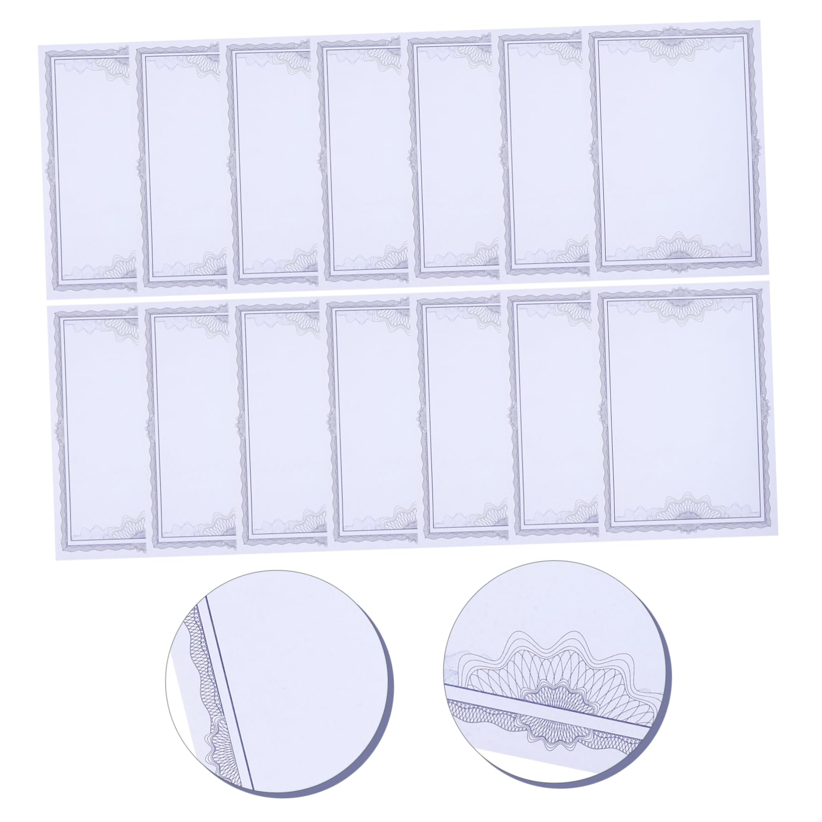 COHEALI 100 Sheets Blank Award Certificate Paper - Premium Graduation Diploma Paper for Academic Awards, Employee Recognition & Honor Certificates - Perfect for Schools, Offices & Special Events