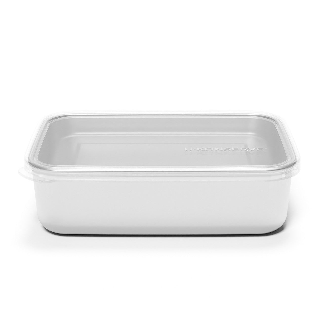 U Konserve 45 oz Rectangular Food Storage Container with Leak-Proof Silicone Lid | BPA-Free, Airtight Lunch Box for Meal Prep, Office, School & Picnics
