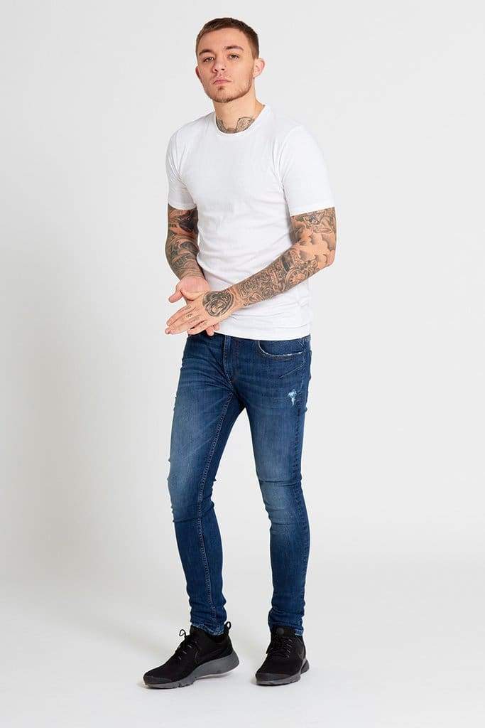 EXILE Skinny Jeans for Women - Light Wash Denim Pants, High Waisted Slim Fit Stretch Jeans | Perfect for Casual Wear, Office Outfits & Night Out