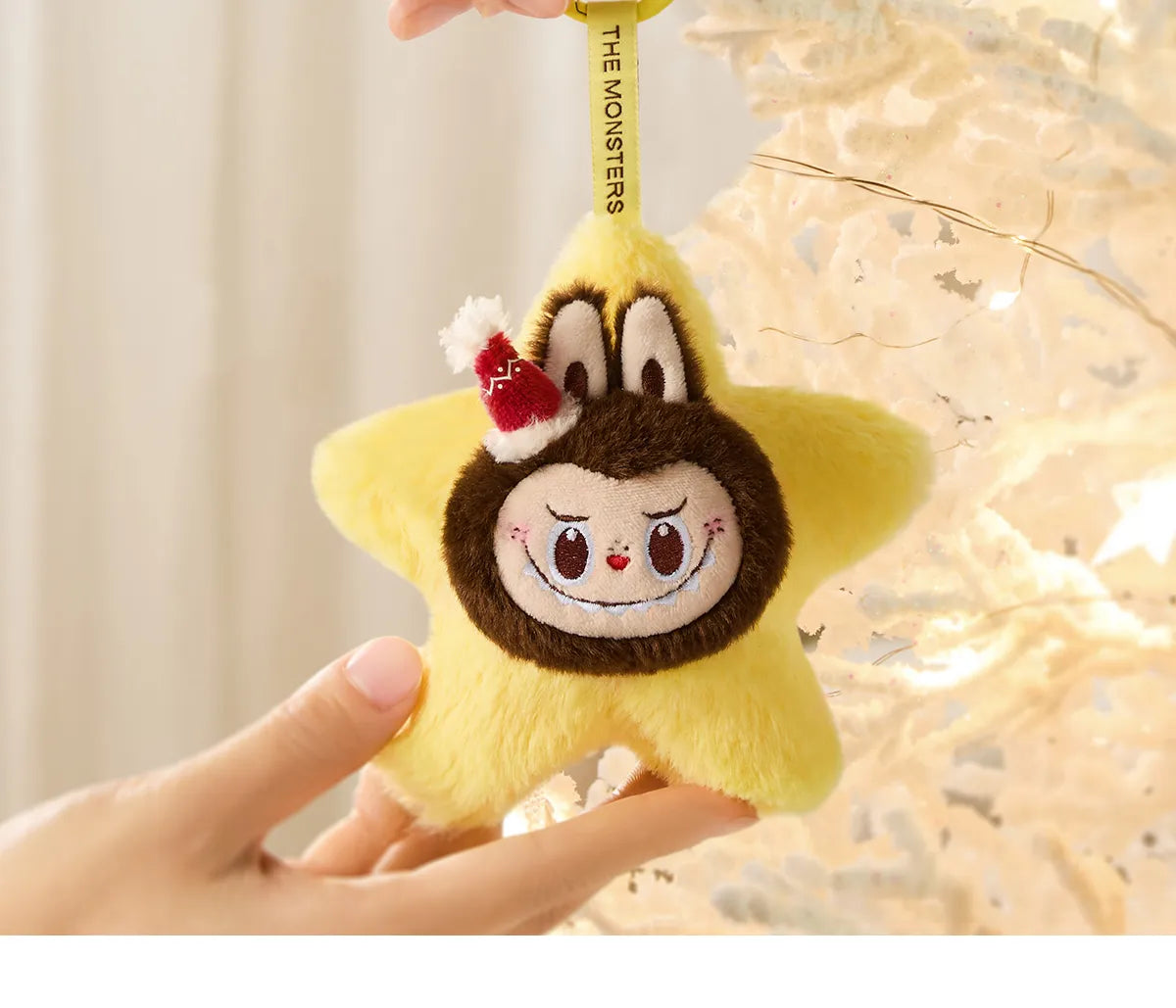 POP MART Labubu The Monsters Classic Series Sparkly Plush Pendant Blind Box - Cute Collectible Figure for Anime Fans, Home Decor & Gift Giving