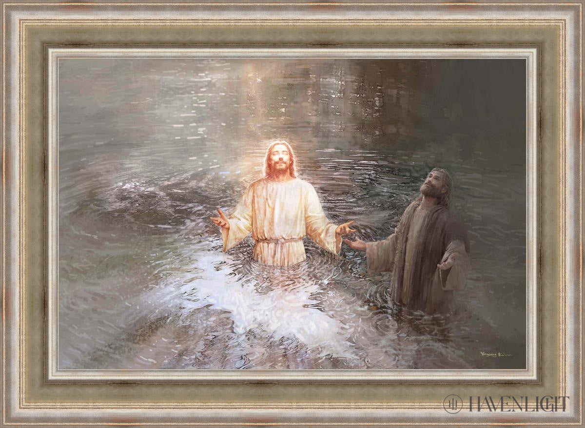 Son Of God Christian Wall Art by Yongsung Kim - Inspirational Jesus Painting for Home Decor, Church & Office