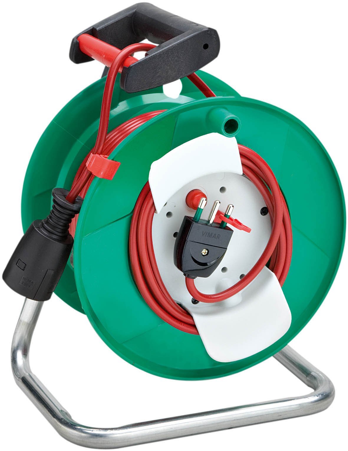 Garant G ST Series 230V Garden Cable Reel with Schuko Plug - Heavy Duty Extension Cord for Outdoor Power Tools, Lawn Mowers & Garden Equipment