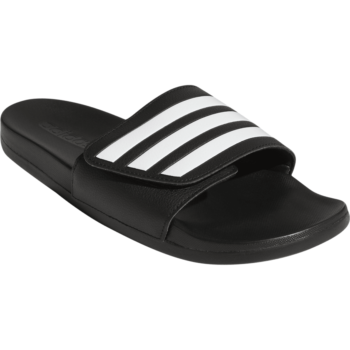 Adilette Comfort Adjustable Slides for Men & Women - Soft Cushioned Support, Non-Slip Sole - Perfect for Pool, Beach, Gym, and Indoor/Outdoor Wear