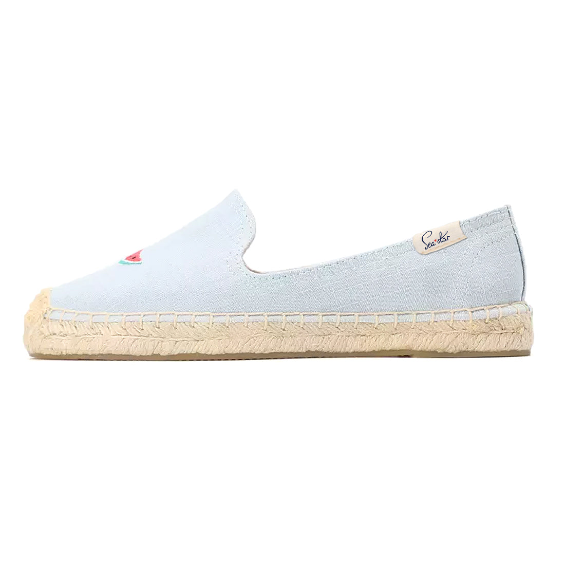 Bayside Beach Club Women's Espadrille Sandals - Watermelon Sky Color | Comfortable Summer Casual Shoes for Beach, Vacation, and Outdoor Activities