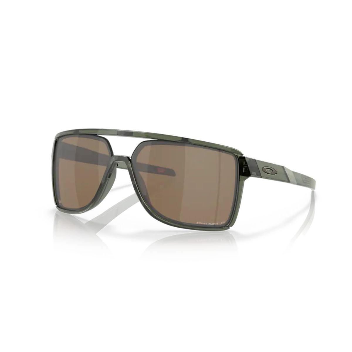 Oakley Castel Olive Ink/Prizm Tungsten Polarized Sunglasses 0OO9147 914704 - Stylish UV Protection for Outdoor Sports & Driving