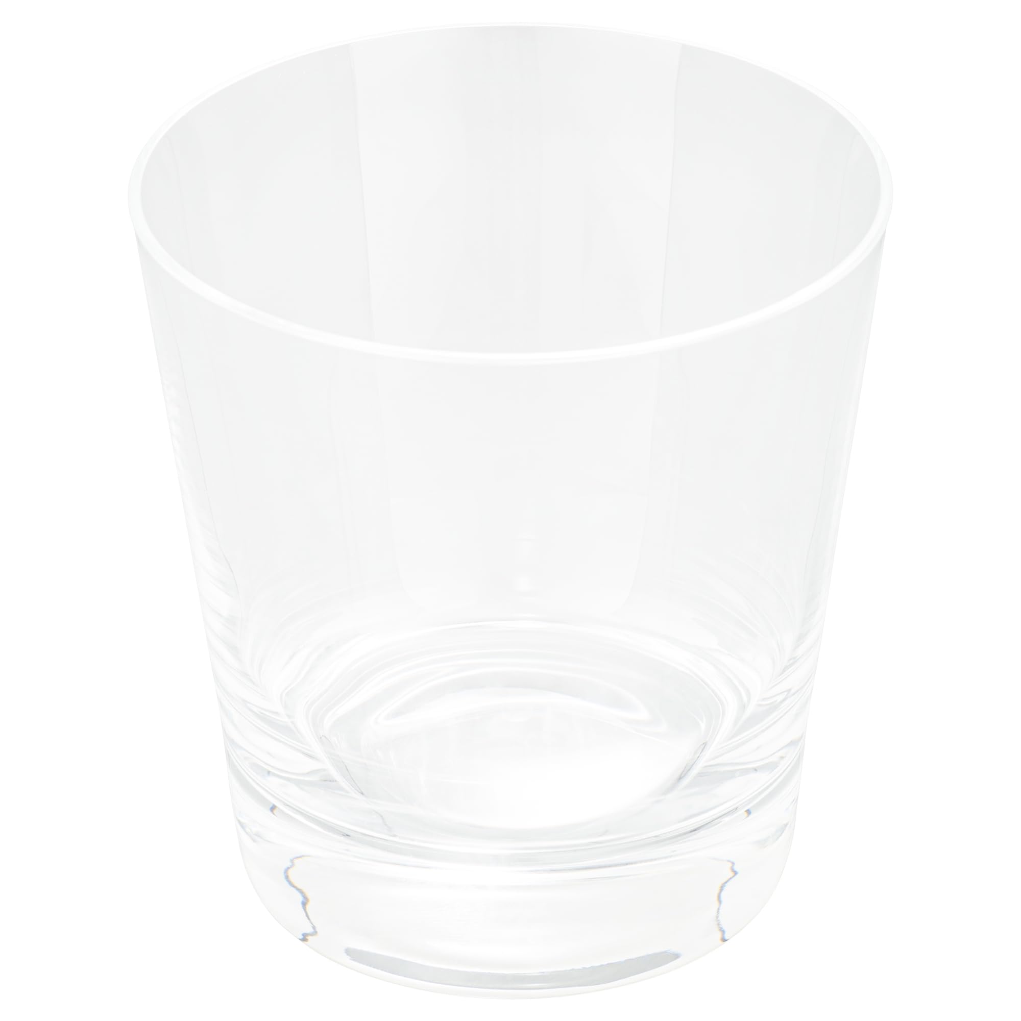 Restaurantware Moda Nude 13oz Crystal Old Fashioned Glasses Set of 12 - Heavy Base, Laser-Cut Rim, Fine-Blown Crystal Whiskey Glasses | Dishwasher-Safe Lowball Glasses for Scotch, Bourbon & Cocktails | Perfect for Home Bars, Dinner Parties & Gifts
