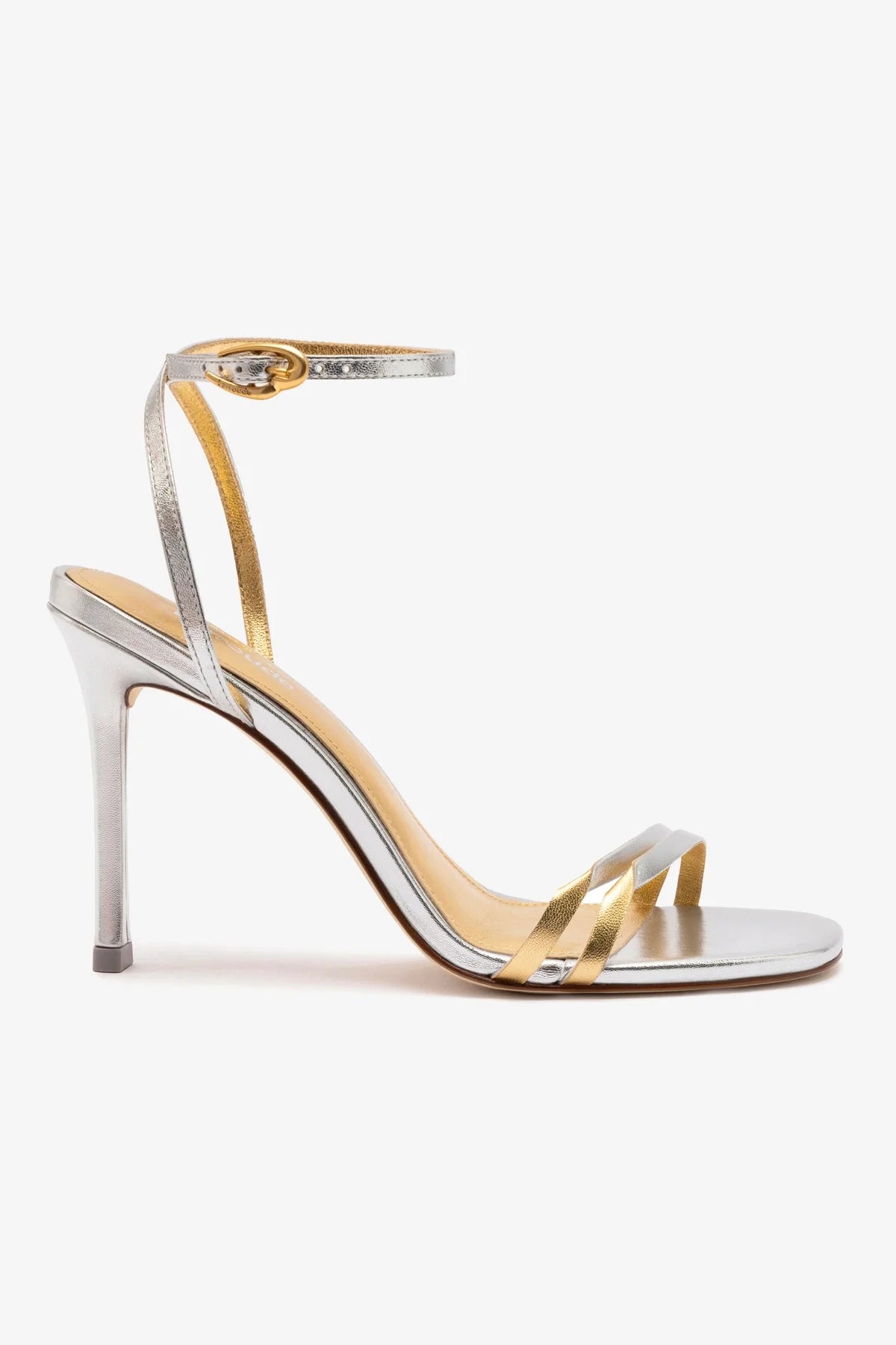 Vesper Silver Metallic Leather Sandals for Women - Comfortable & Stylish Summer Casual Shoes for Beach, Walking, and Outdoor Activities