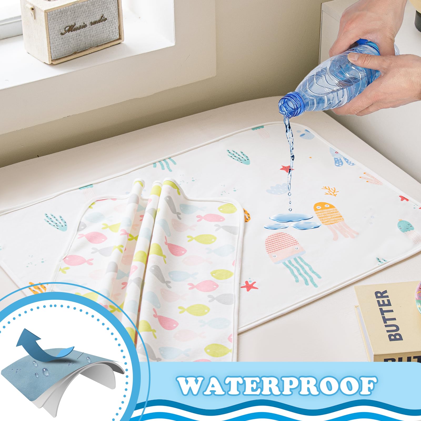 Waterproof Diaper Changing Pad 20
