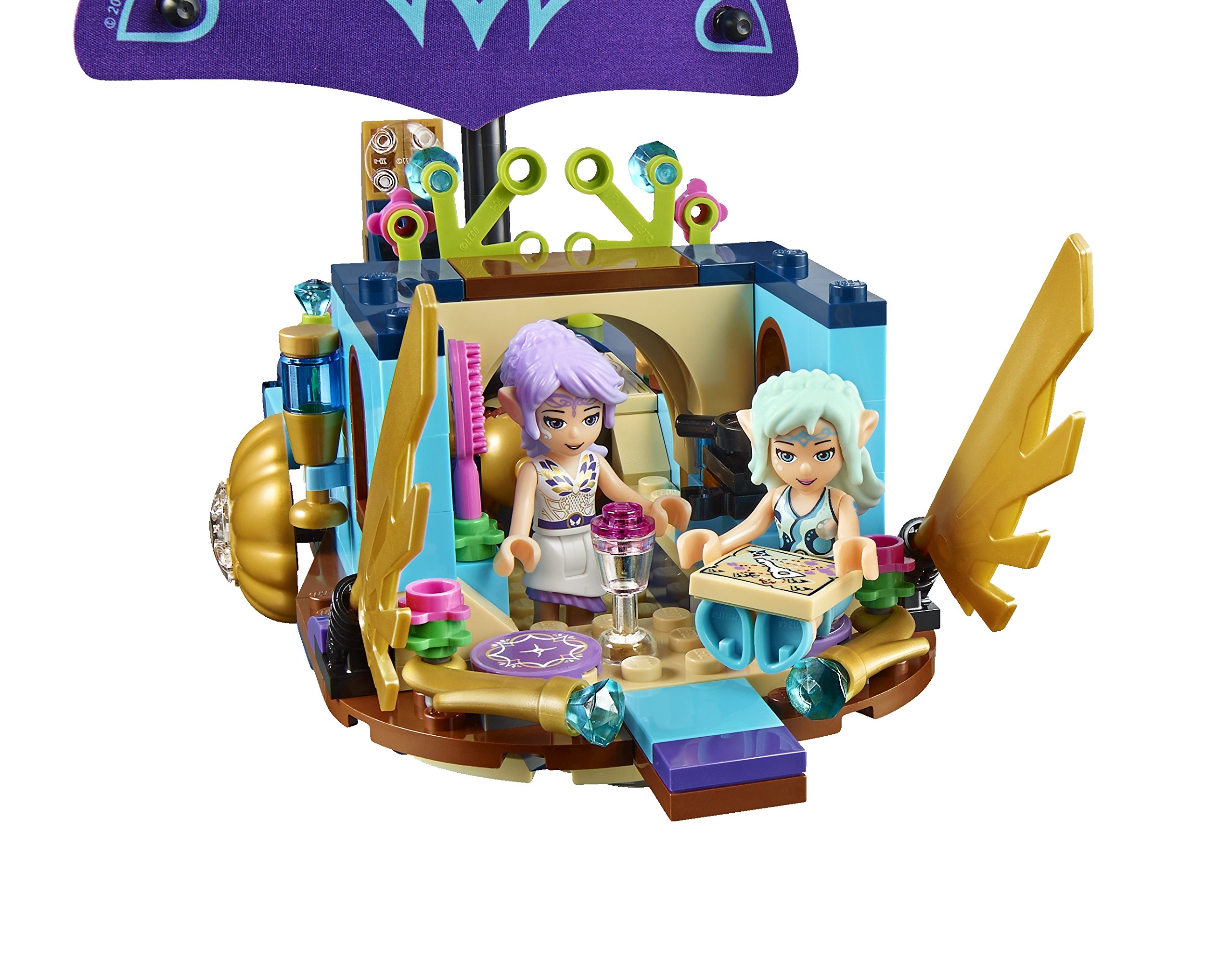 LEGO Elves Naida's Epic Adventure Ship 41073 - Fantasy Building Blocks Set for Kids, Creative Play & Collectible Toy - Perfect for Birthday Gifts & Imaginative Storytelling