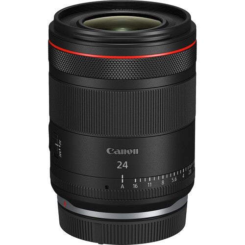 Canon RF 24mm f/1.4 L VCM Wide-Angle Prime Lens for Canon Mirrorless Cameras - Perfect for Low-Light Photography, Street Shooting & Travel Vlogging
