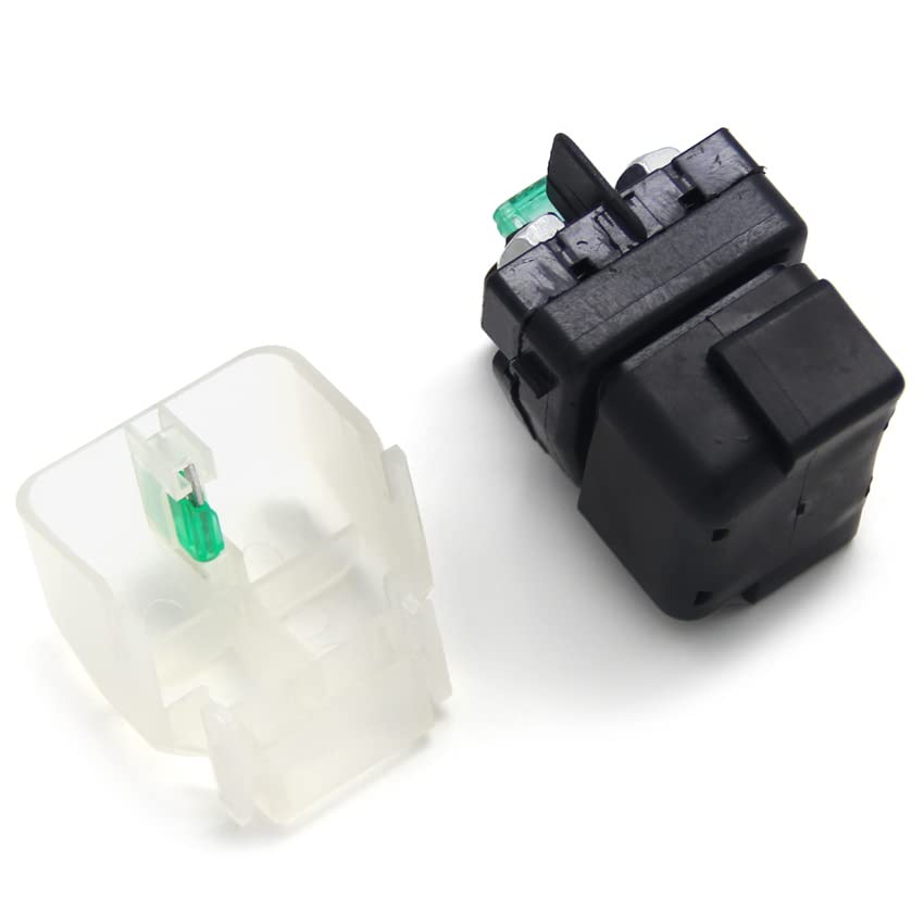 High-Performance Motorcycle Starter Solenoid Relay for Suzuki GSXR600 GSXR750 GSXR1000 GSX1300BK GSF1250S GSX650F GSX1250FA VZR1800Z LTA400F LTF400F LTA450X LTA500X - Reliable Ignition Solution for Smooth Bike Starts in All Weather Conditions