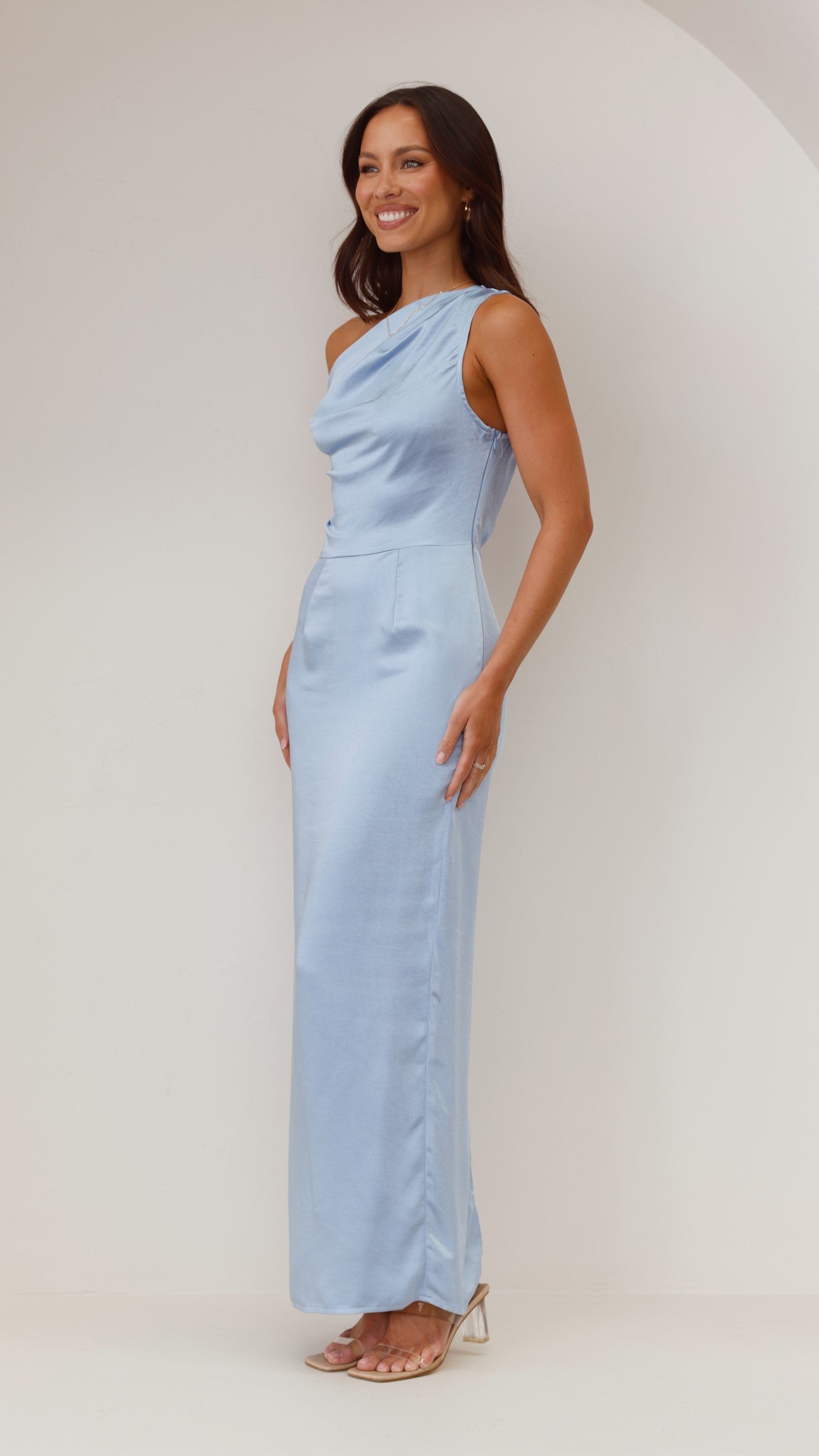 Harlowe Women's Maxi Dress - Flowy Long Summer Dress in Blue | Perfect for Beach, Vacation & Casual Wear