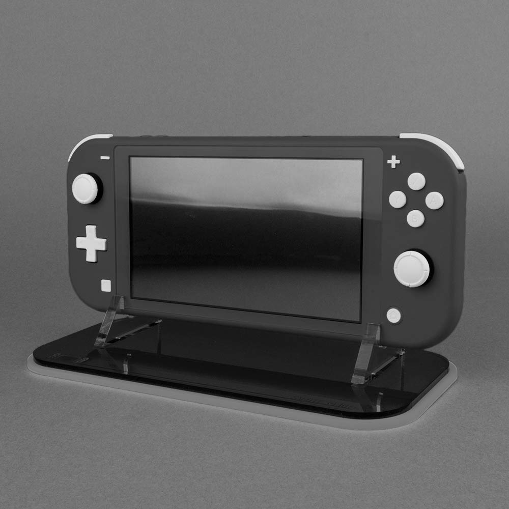 Nintendo Switch Lite Display Stand - Gray | Adjustable Holder for Gaming Console | Perfect for Home, Office & Travel Use