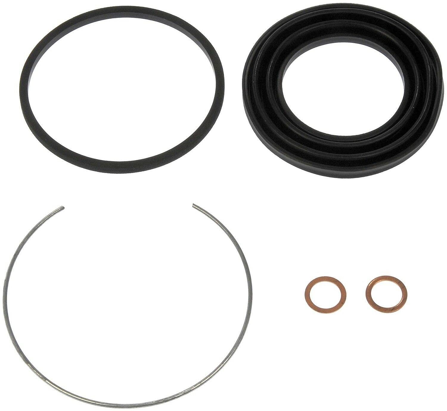 Honda Front Disc Brake Caliper Repair Kit - Replacement Brake Pads & Hardware Set for Civic, Accord, CR-V - Perfect for DIY Auto Maintenance & Smooth Braking Performance