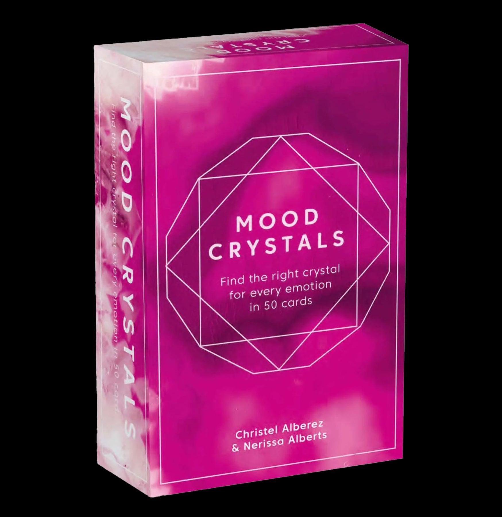 Mood Crystals Card Deck - 60 Healing Crystal Cards for Emotional Guidance & Meditation | Perfect for Therapy, Self-Care & Spiritual Growth