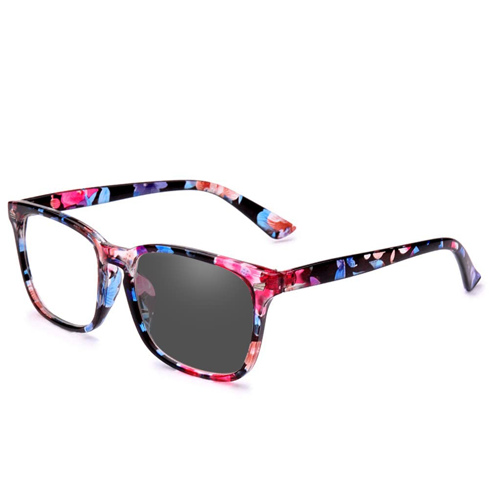 JCERKI Myopia Glasses for Nearsightedness - Black Frame Unisex Prescription Eyewear for Reading, Computer Work & Daily Use