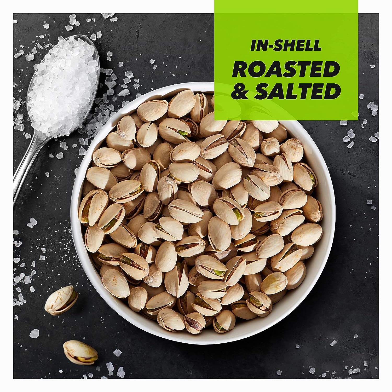 Wonderful Pistachios In Shell - Roasted & Salted Nuts, 48oz Resealable Bag | High Protein Snack, Bulk Healthy Nuts for Adults | Perfect for Office Snacking, Parties & On-the-Go Nutrition