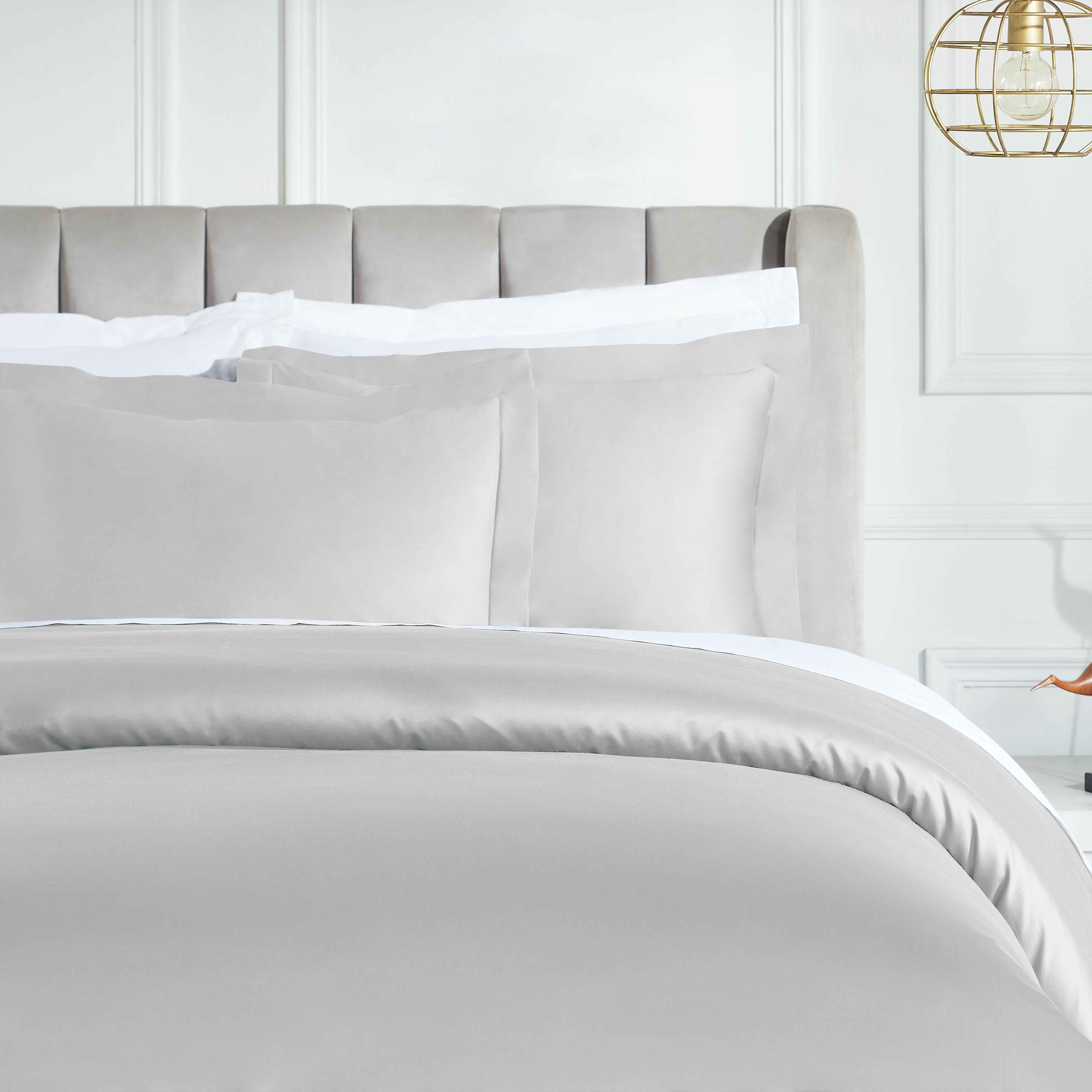 Luxury 850 Thread Count 100% Cotton Duvet Cover Set - King Size, Soft & Breathable Bedding for Hotel-Like Comfort - Perfect for Master Bedrooms, Guest Rooms & Airbnb Stays