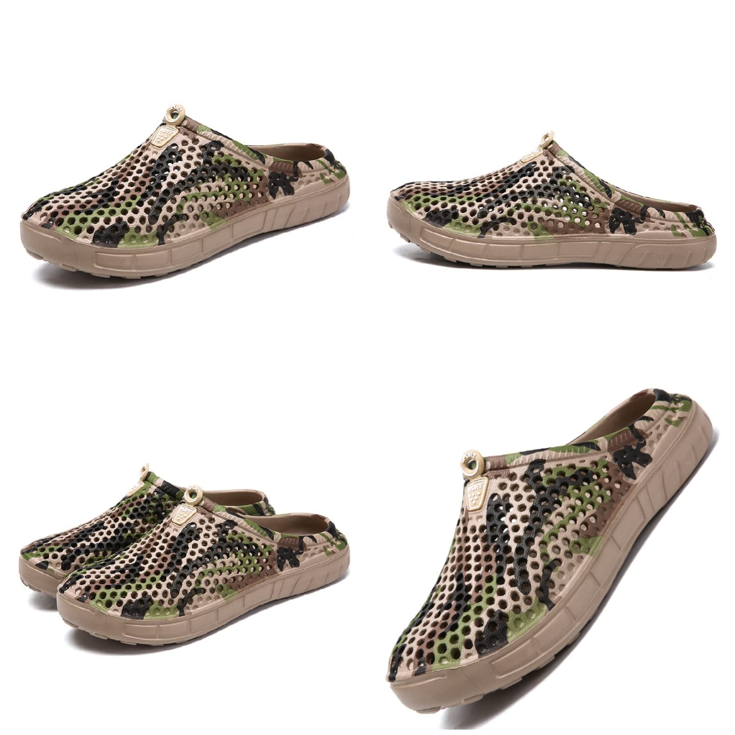 **Men's Breathable Garden Clogs - Waterproof Beach & Bathing Shoes for Walking, Travel & Home Use - Comfortable Water Shoes & Slippers for Outdoor Activities**