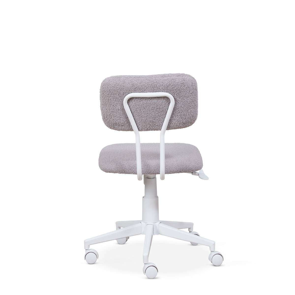 Ergonomic Bobby Office Chair with Adjustable Height - Grey Mesh Back for Comfort - Perfect for Home Office, Gaming & Workspace