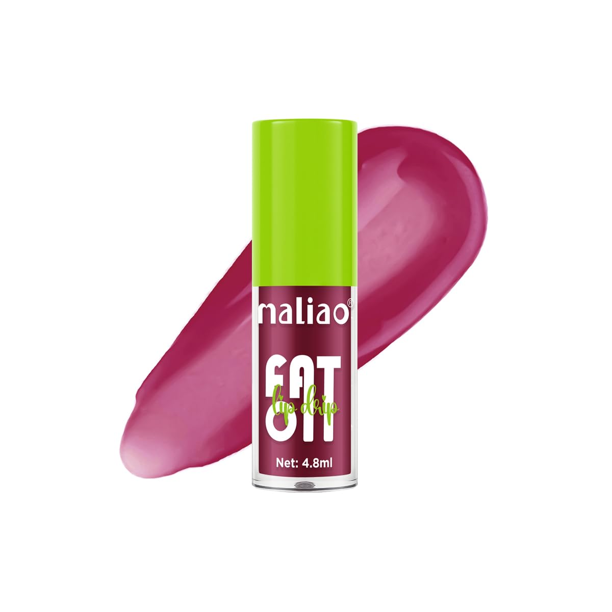 Maliao Fat Oil Lip Drip Gloss - 8 Hydrating Non-Sticky Shades, High-Shine Finish, 4.8ml (THAT'S CHIC, MEDIUM) | Perfect for Daily Wear, Date Nights & Special Occasions