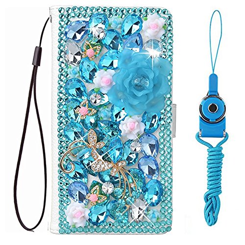 Blue Butterfly+Crystal