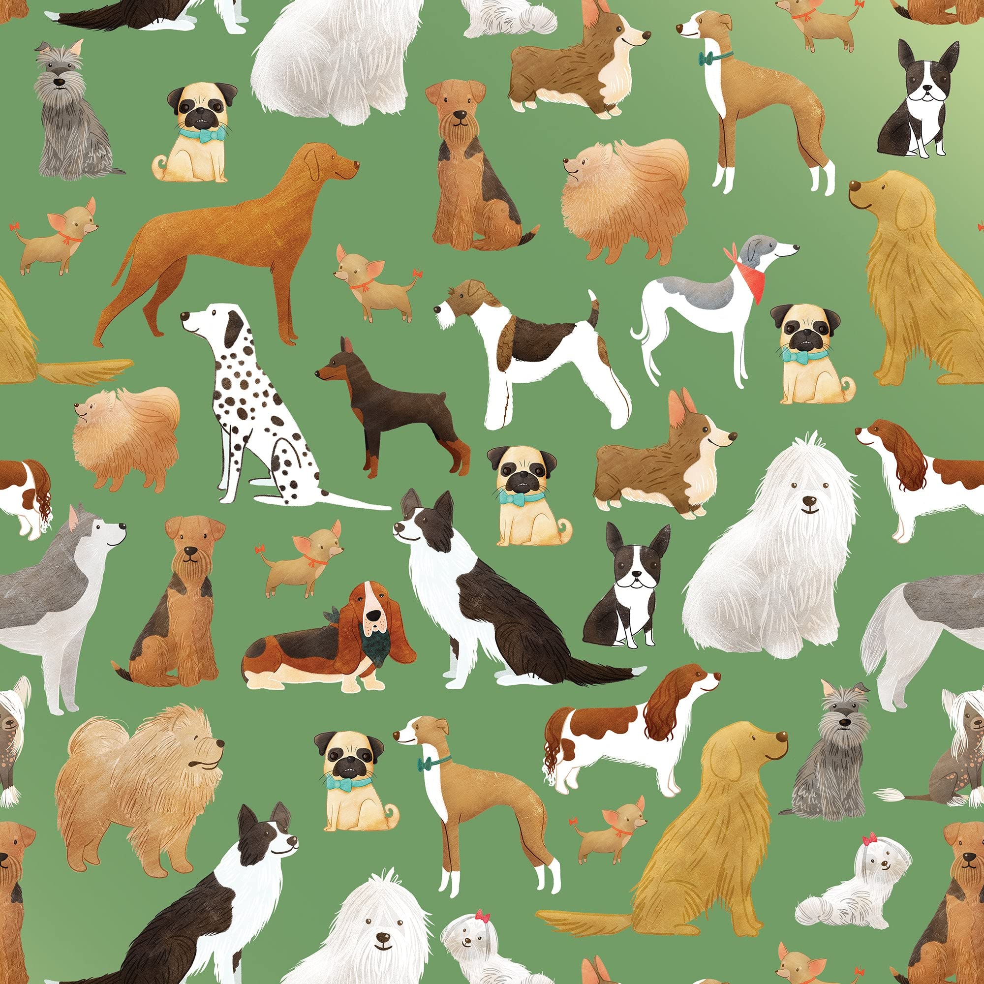 Jillson & Roberts Bulk Gift Wrap - 833 Feet x 30 Inches, Everyday Green Wrapping Paper for Gifts | Perfect for Holidays, Birthdays & Party Decorations