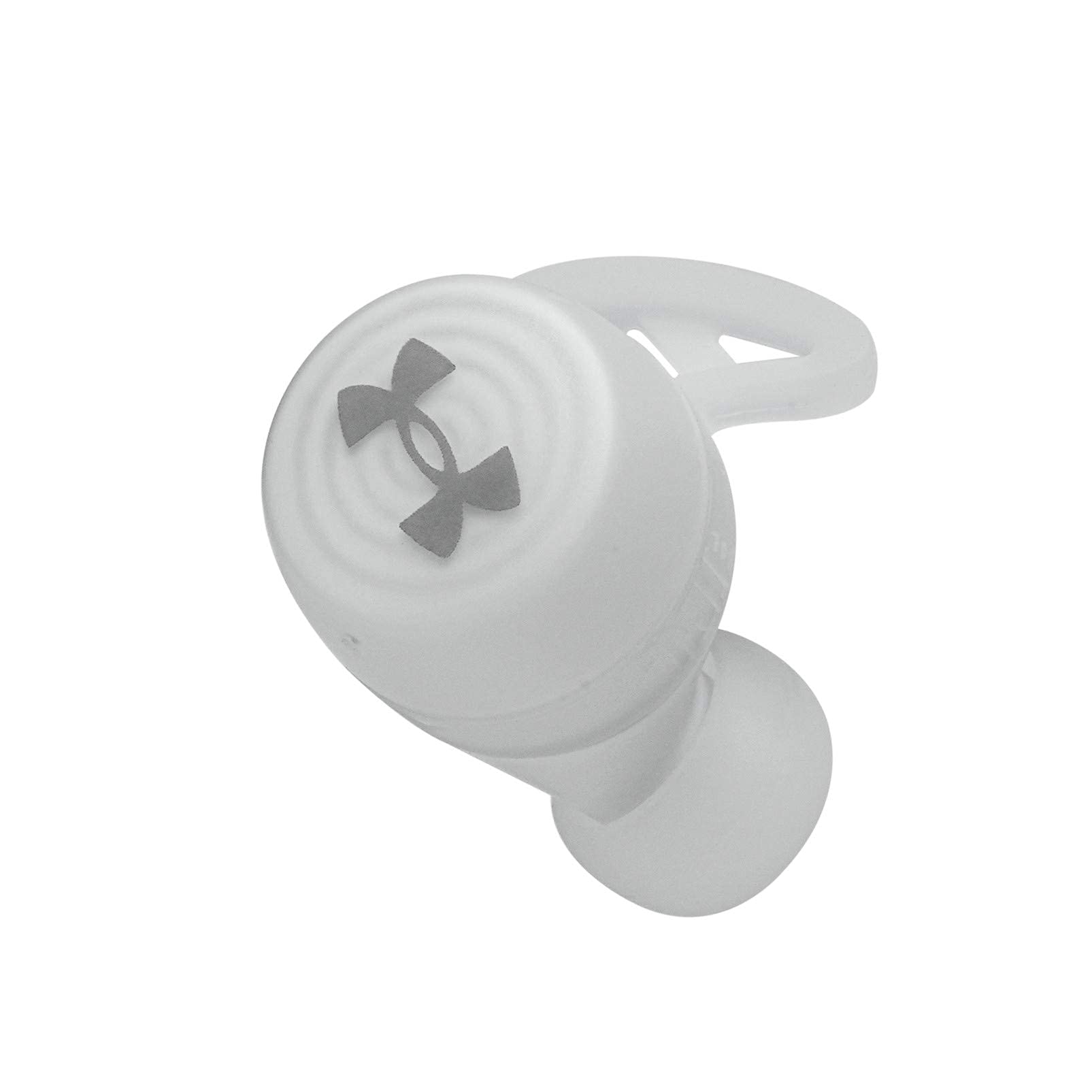 JBL Under Armour True Wireless Streat Sport Earbuds - Ultra-Compact Bluetooth Headphones for Running & Gym, Sweatproof & Secure Fit, White (Renewed) | Perfect for Workouts, Commuting & Outdoor Activities