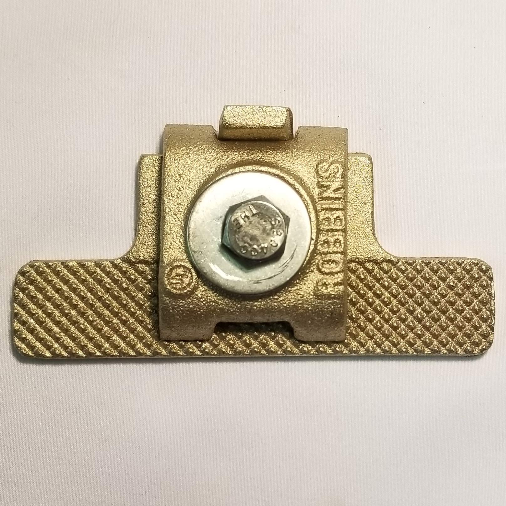 High-Quality Metal Bonding Clamp & Copper Cable Holder for Lightning Protection - Secure Grounding for Electrical Systems, Solar Panels & Telecom Installations