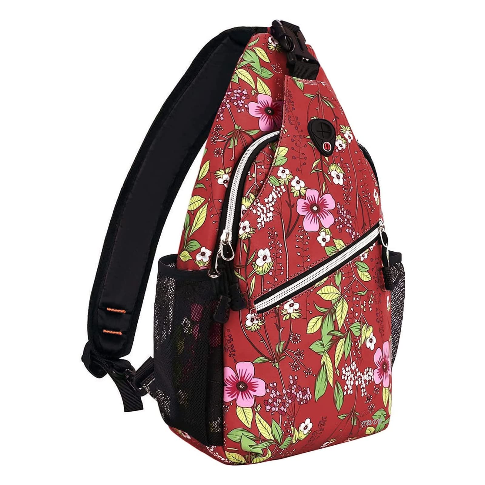 MOSISO Sling Backpack for Men & Women - Lightweight Travel Hiking Daypack, Water-Resistant Crossbody Shoulder Bag (Periwinkle Blue) - Perfect for Outdoor Adventures, Commuting & Daily Use