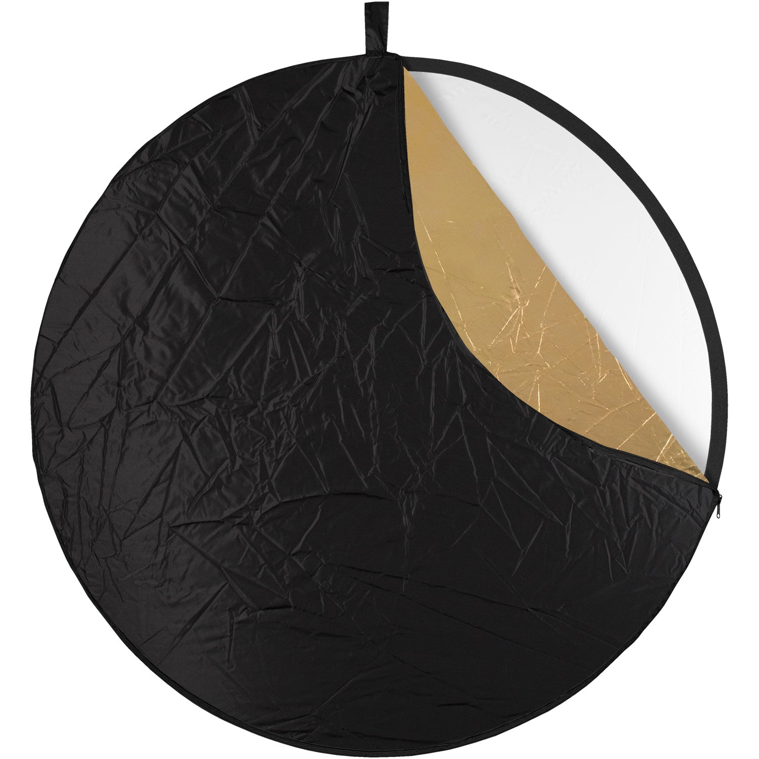 5-in-1 Collapsible Photography Light Reflector with Gold Surface - 2 Pack (40