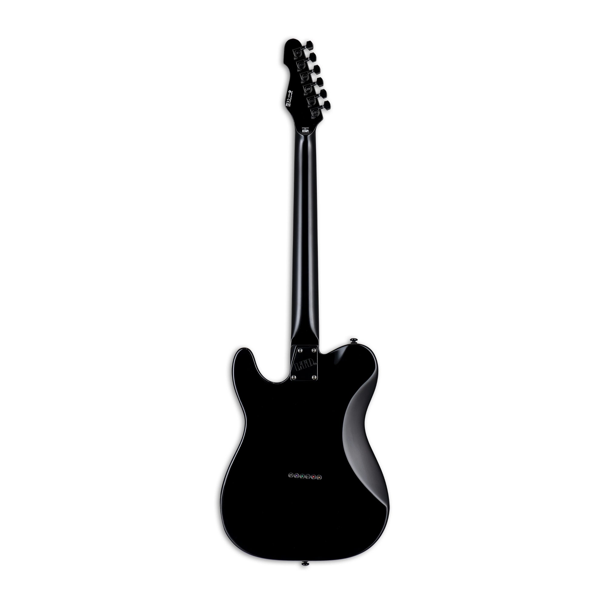 ESP LTD TE-200 Solid Body Electric Guitar - Black | Professional Quality for Rock, Metal & Stage Performances