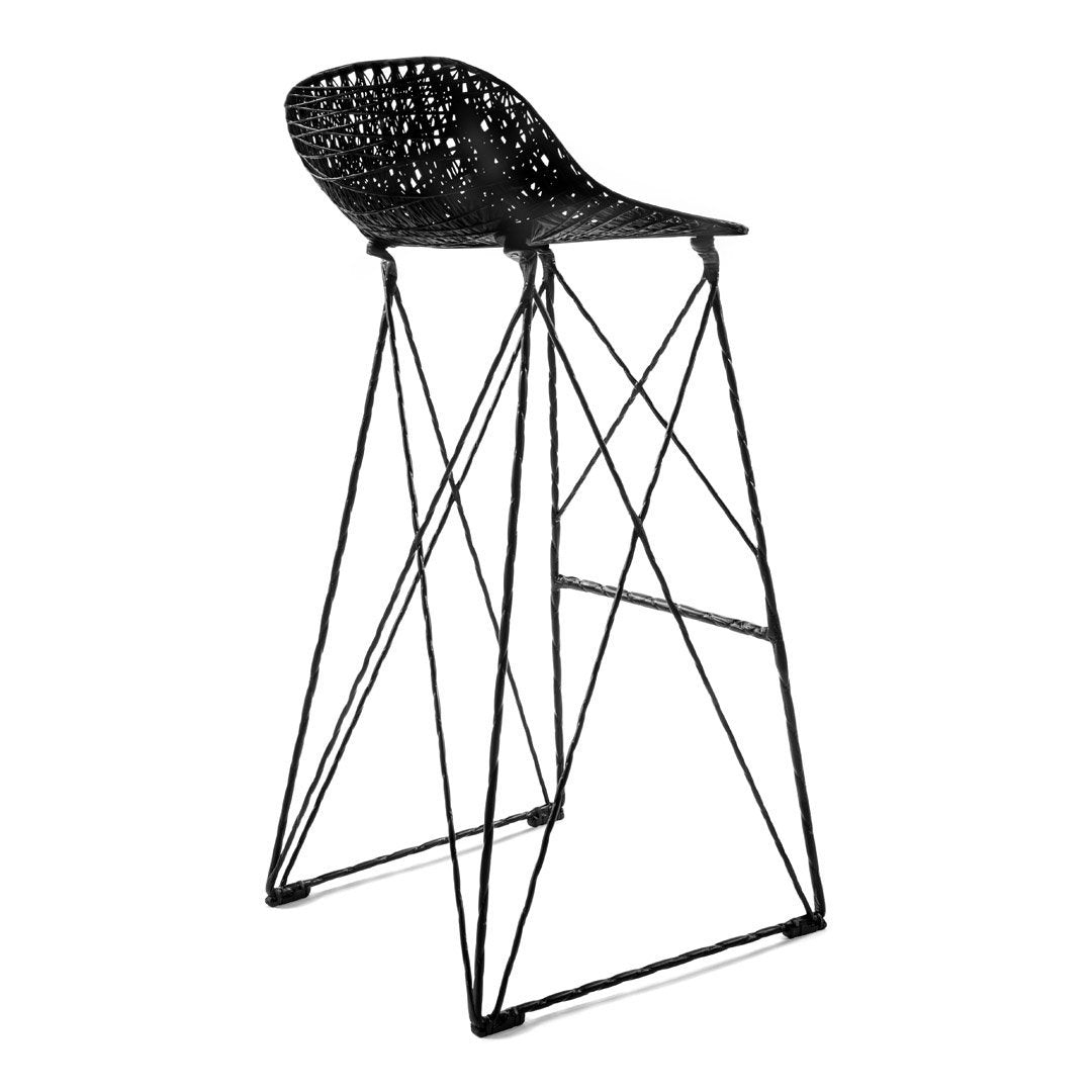 Premium Carbon Fiber Bar Stool - Adjustable Height Modern Kitchen Island Stool for Home, Bar & Restaurant Use - Lightweight & Durable Counter Stool for Indoor/Outdoor Dining & Entertainment Areas