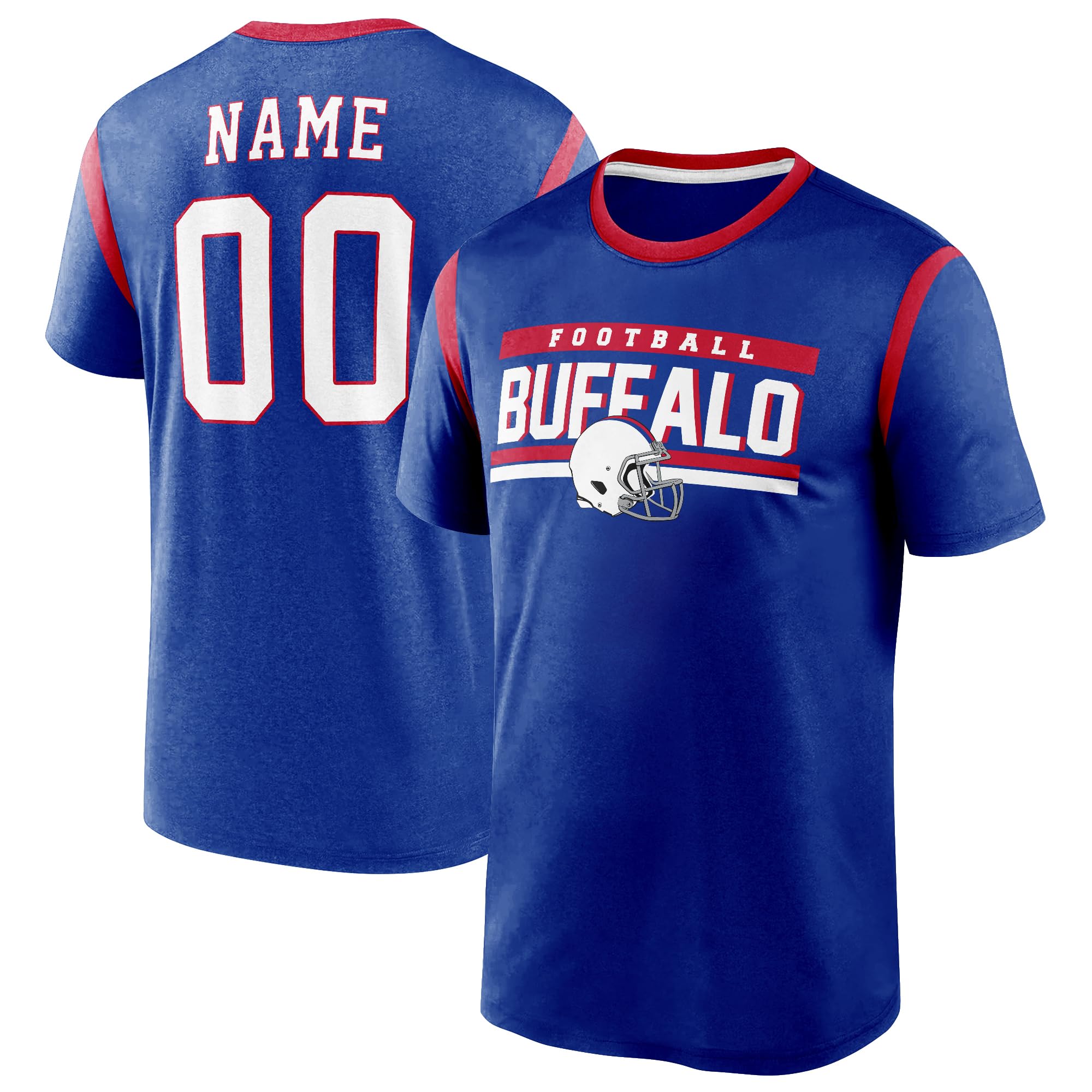 Custom Sports Fan Jersey T-Shirts for Men, Women & Kids - Personalized Team Apparel & Group Gifts - Perfect for Game Day, Family Events & Fan Parties