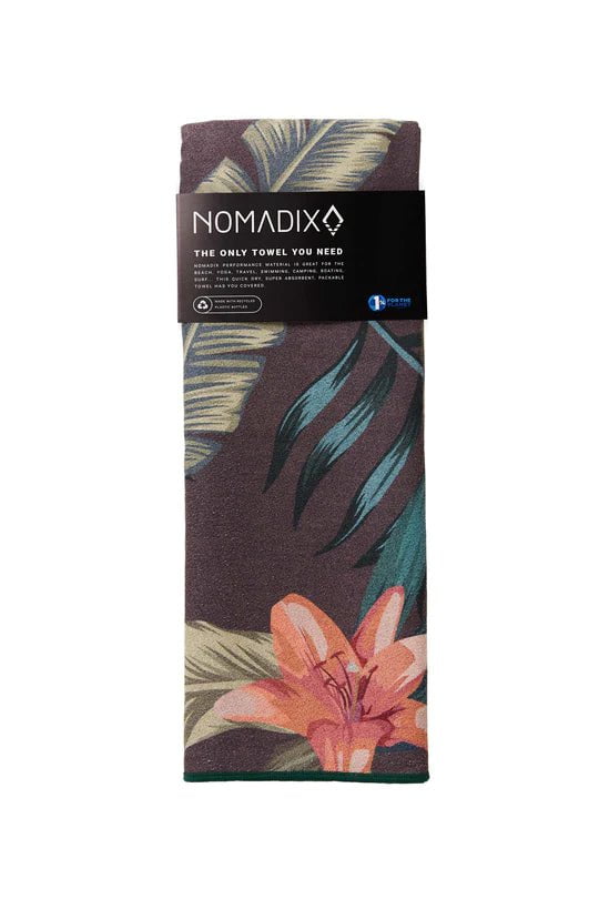 Nomadix Original Quick-Dry Travel Towel - Ultra Absorbent & Lightweight for Gym, Beach, Camping & Outdoor Activities | Palms Night Design