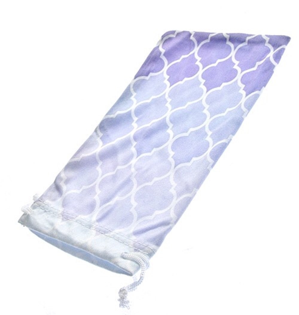 Premium UV Protection Sunglasses & Eyeglasses Case - Soft Microfiber Cleaning Pouch for Travel, Outdoor, and Daily Storage