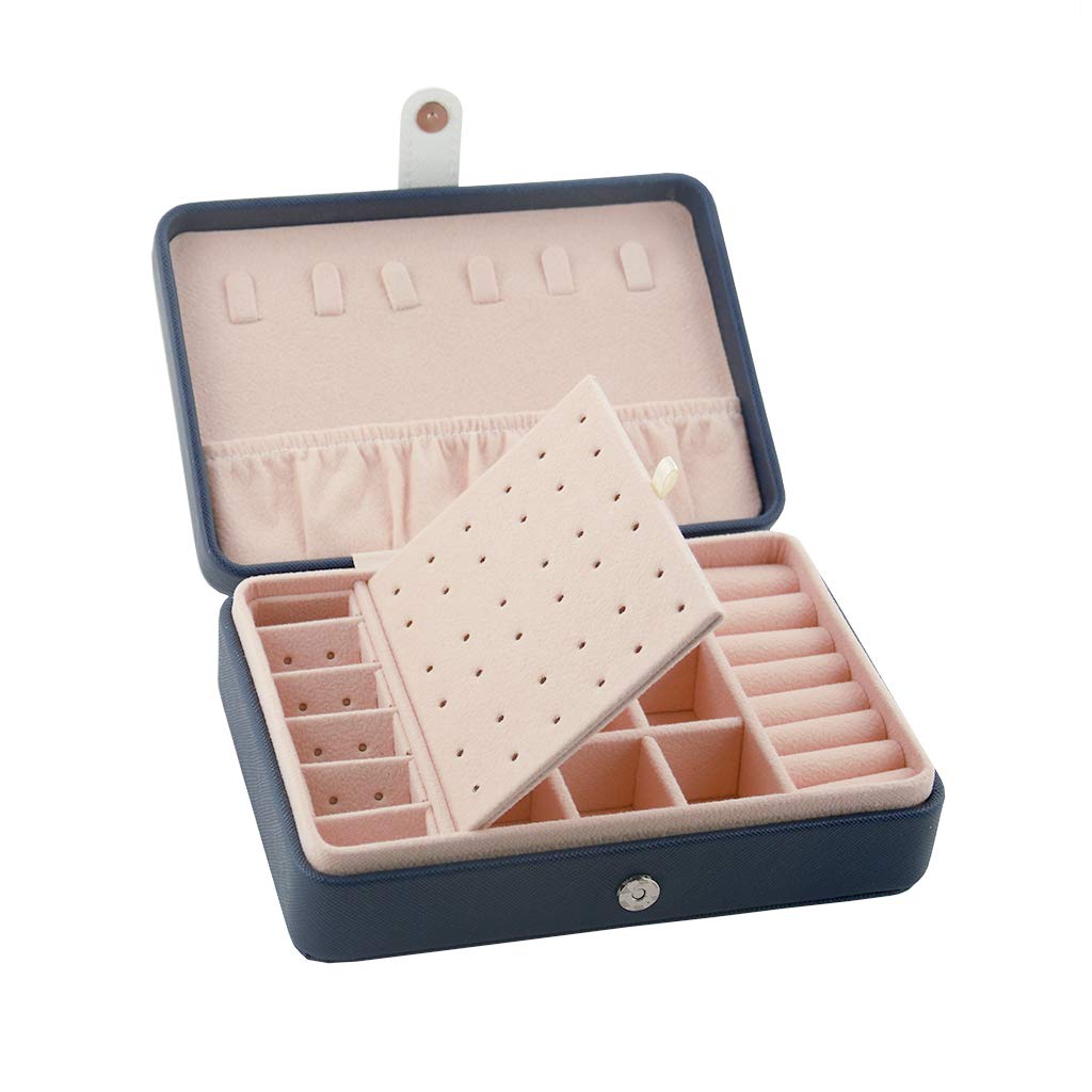 Elegant Jewelry Box Organizer for Women - Necklace, Earrings & Rings Storage | Perfect for Travel, Gifts & Home Decor